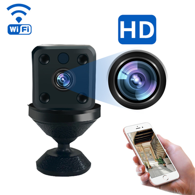 كاميرا ميني جاسوس مخفية 1080P كاميرا واي فاي لاسلكية للتخزين السحابي مايكرو SD صوت فيديو CCTV كاميرا مراقبة صغيرة