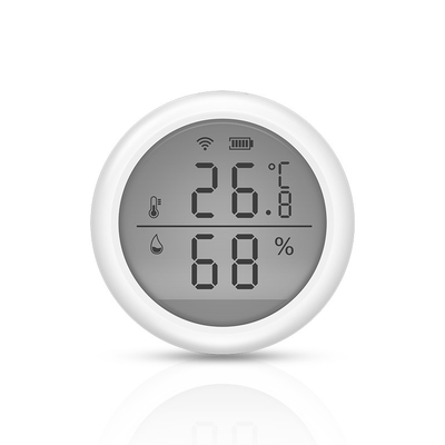 Tuya LCD Wifi مستشعر درجة الحرارة والرطوبة أمازون أليكسا / مساعد جوجل