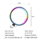 Smart RGB Magic 3 Color Ring Desk Lamp 5W APP التحكم عن بعد التبديل