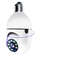 Tuya Wifi 3mp Bulb IP Camera Full HD Smart Home Security كاميرا لاسلكية مزودة بإضاءة