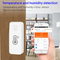 Tuya Smart Wireless Door Window Sensor نظام إنذار منزلي كشف درجة الحرارة والرطوبة