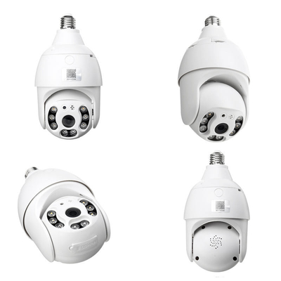 3MP WIFI Bulb IP Camera للرؤية الليلية PTZ Security Camera CCTV Video Surveillance