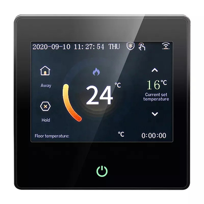 شاشة ملونة Tuya Wifi Smart Thermostat Floor Water تسخين فرن الغاز