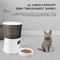 Glomarket Smart Tuya Pet Automatic Feeder Wifi 6L Dog Cat Food App التحكم عن بعد مع كاميرا تغذية تلقائية للحيوانات الأليفة