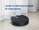 Glomarket Smart Robot Vacuum Cleaner Tuya Wifi House Cleaner مع Wifi Laser Navigation 2000PA شفط روبوت