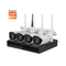 4/8 قناة الأمن Smart Home 1080P NVR نظام كاميرا CCTV لاسلكي مع Google Alexa