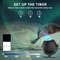 Gloamrket Smart WiFi LED Light Tuya APP التحكم الصوتي Starry Sky Night Light Projector