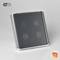 Tuya Wifi Zigbee 4 Gang Smart Switch UK / EU Standard Curved Surface Touch Control