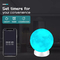Glomarket Smart WiFi LED Light Desk Tuya 3D مطبوعة على شكل قمر مصباح