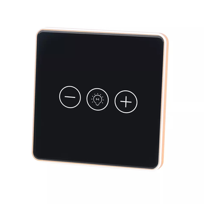 Glomarket Tuya Wifi Smart Dimmer Switch زجاج لوحة التحكم الصوتي عن بعد