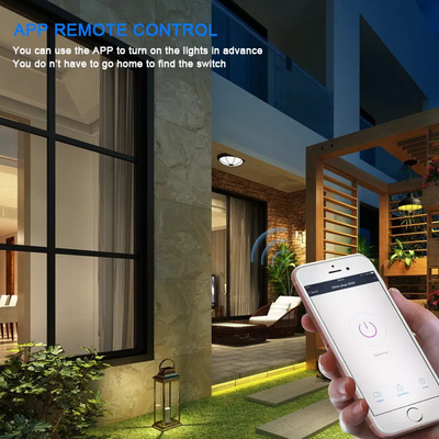 Glomarket Tuya Wifi Smart Dimmer Switch زجاج لوحة التحكم الصوتي عن بعد