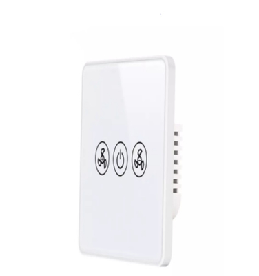 مفتاح التحكم عن بعد لمروحة الحائط الأمريكية القياسية Tuya Smart Wifi APP التحكم في الزجاج المقسى