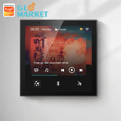 لوحة تحكم ذكية واي فاي IR جهاز تحكم عن بعد بوابة Tuya Zigbee 4 بوصة