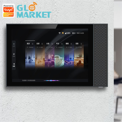 Tuya Smart Home Zigbee Gateway Wifi 7 Inch BLE Music Wall شاشة تعمل باللمس لوحة تحكم ذكية