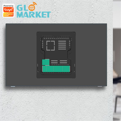 Tuya Smart Home Zigbee Gateway Wifi 7 Inch BLE Music Wall شاشة تعمل باللمس لوحة تحكم ذكية
