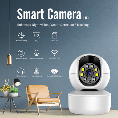 الصفحة الرئيسية Tuya Smart Camera 1080p 2.4G / 5G Network Wireless IP Camera with Motion Detection