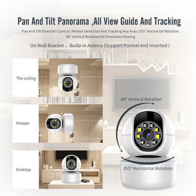 الصفحة الرئيسية Tuya Smart Camera 1080p 2.4G / 5G Network Wireless IP Camera with Motion Detection