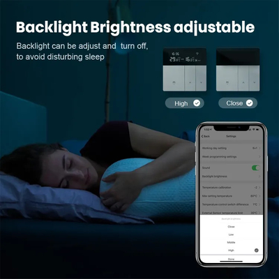 Smart Digital Wifi Wireless Thermostat App Control Smart Home لتسخين الغلاية