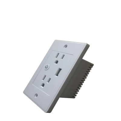 Tuya 2.4GHz Wifi Wall Outlet Electrical Smart Plug Socket مع 1 USB Port