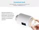 الصفحة الرئيسية ZigBee WiFi Smart Thermostat لشاشة عرض OLED / صمام المشعاع