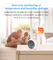 شاشة Tuya Smart Digital Wifi مستشعر درجة الحرارة والرطوبة LCD مع Alexa Google Home
