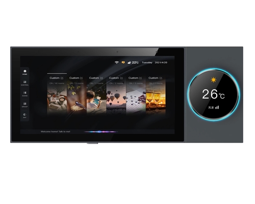 مركز التحكم الذكي في المنزل الذكي Glomarket 6 بوصة تعمل باللمس بوابة Tuya Zigbee