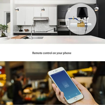 Glomarket Tuya Smart Water Valve wifi / zigbee Controller مع Alexa Google
