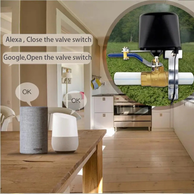 Glomarket Tuya Smart Water Valve wifi / zigbee Controller مع Alexa Google