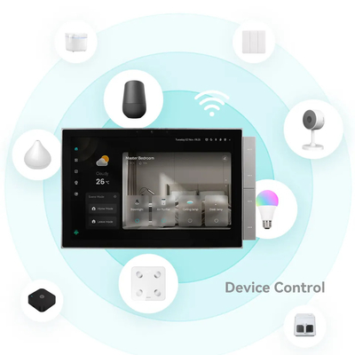 لوحة تحكم بشاشة لمسة منزلية ذكية USB FHD مدمجة في بوابة Zigbee Ble