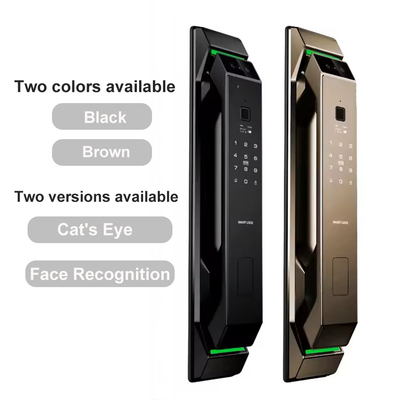 التعرف على الوجوه ثلاثية الأبعاد بصمات الأصابع Tuya Wifi Digital Smart Lock