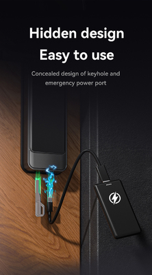 غلوماركت تويا Wifi Smart Lock ألومنيوم باب خشبي التعرف على الوجه بصمة اليد البيومترية بصمة اليد الرقمية القفل الذكي