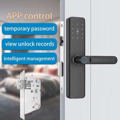 Glomarket App Control قفل ذكي بصمة أصابع ثنائية إلكترونية رقمية لمسة شاشة لوحة مفاتيح رمز مفتاح قفل باب ذكي
