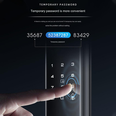 السوق العالمية الجملة السعر المصنعية الذكية بصمة اليد مقفل مقفل الرقمي الفندق Tuya تطبيق قفل الباب الرقمي الذكي