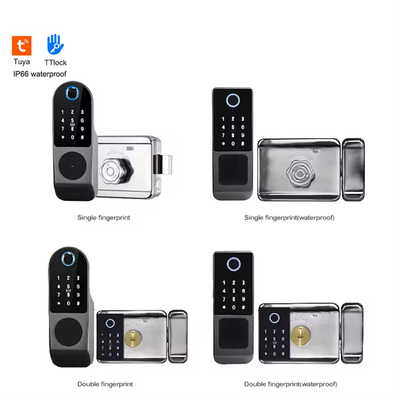 غلو ماركت تويا عازل المياه الرقمي TTLock مفتاح عن بعد ثنائي الجانب بصمة الأصابع القفل الذكي