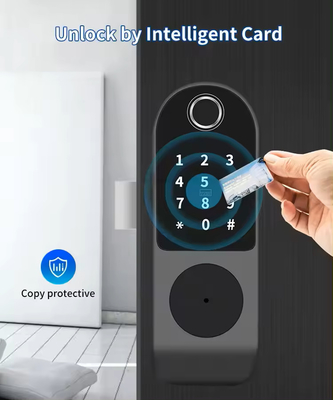 غلو ماركت تويا عازل المياه الرقمي TTLock مفتاح عن بعد ثنائي الجانب بصمة الأصابع القفل الذكي