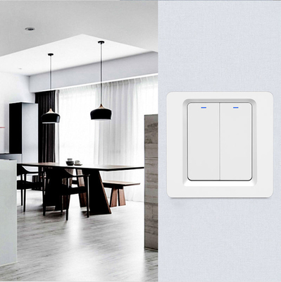 غلوماركت تويا واي فاي زيغبي Smart Light Switch Push Button Wall Switch 1/2/3 العصابة تعمل مع أليكسا جوجل هوم