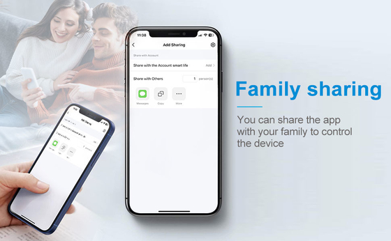 غلوماركت تويا واي فاي Smart Wall Light Switch 1/2/3 Gang Support Voice/app/touch Control مع شاشة عرض درجة الحرارة