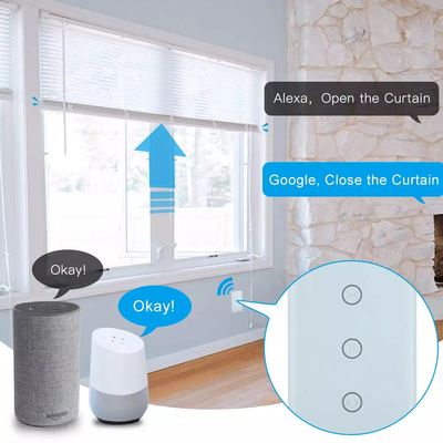 Glomarket Wifi Smart Tuya Alexa Google Home Voice Control مفتاح أبواب المرآب ريموت رولينغ Smart Life مفتاح كهربائي