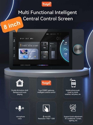 Glomarket 8 بوصة تويا الذكية واي فاي زيغبي Gteway مشهد الموسيقى تشغيل متعدد الوظائف لوحة التحكم الذكية وحدة التحكم المركزية
