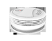 Tuya Smart Home الموفر للطاقة مزود طاقة البطارية تطبيق الهاتف المحمول Push Wifi Smoke Detector